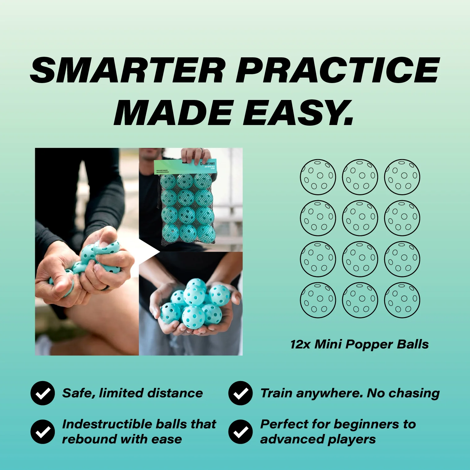 Mini Popper Balls 12 Pack - Image 4