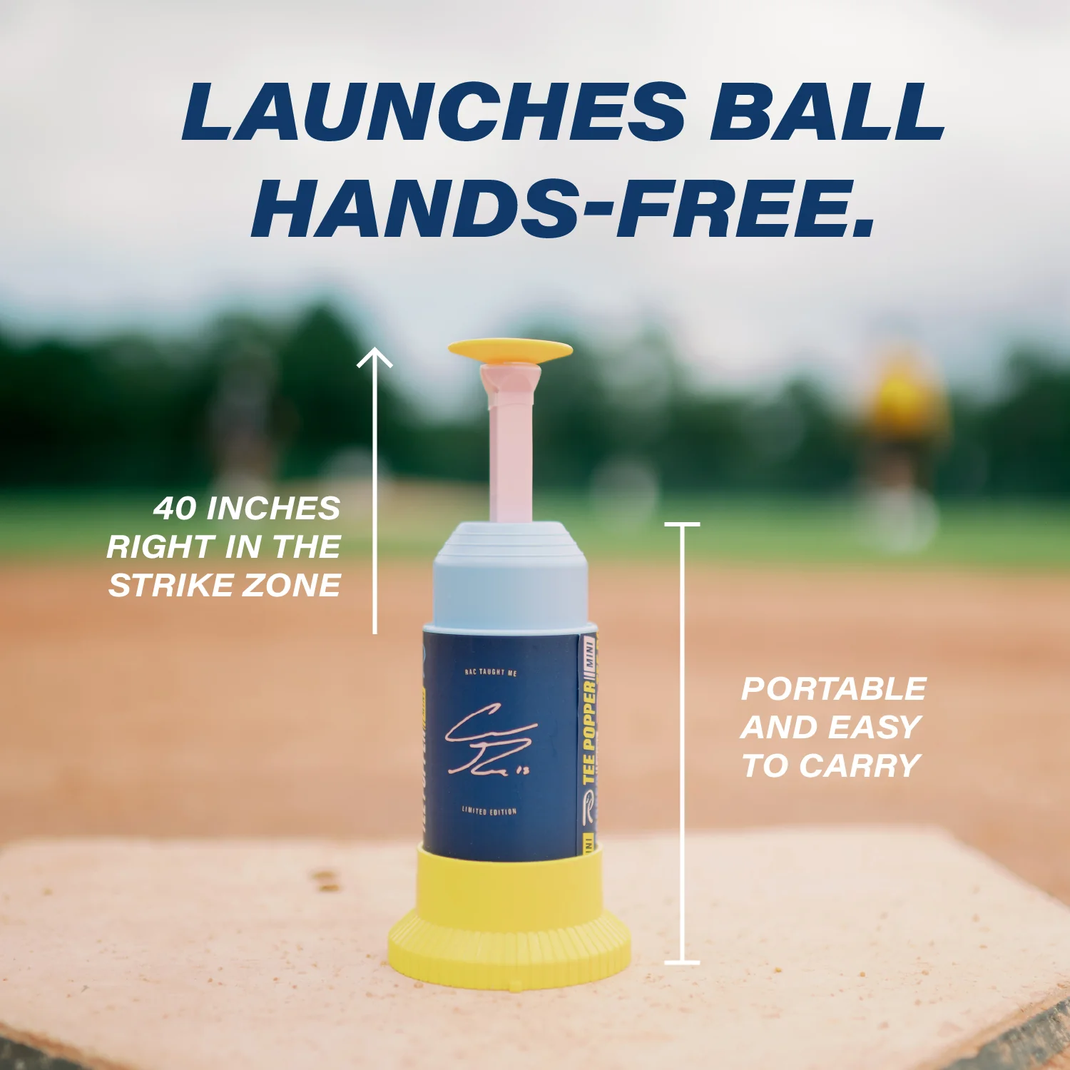RAC Tee Popper Mini + 12 Ball Bundle - Image 3