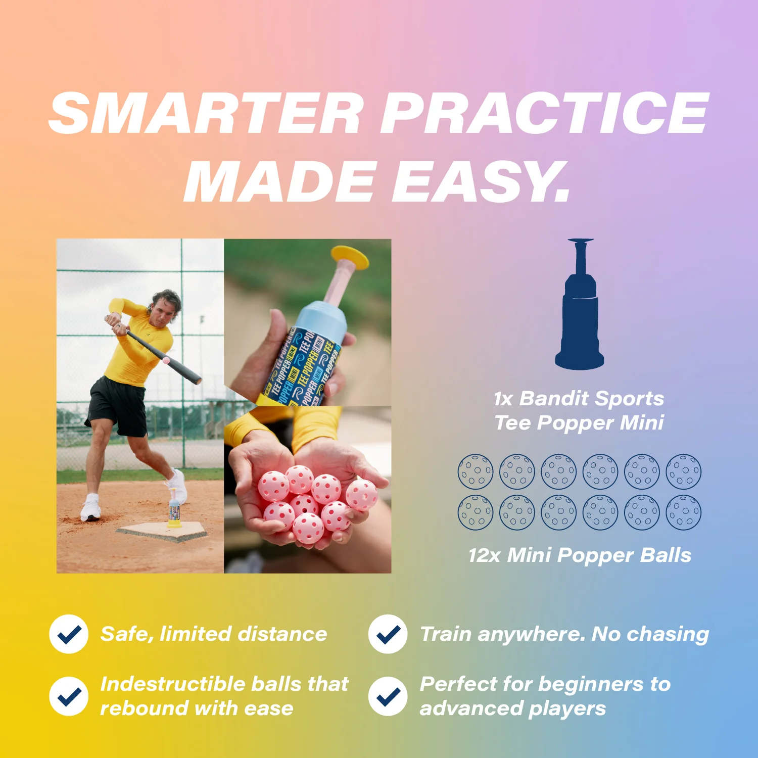 RAC Tee Popper Mini + 12 Ball Bundle - Image 9