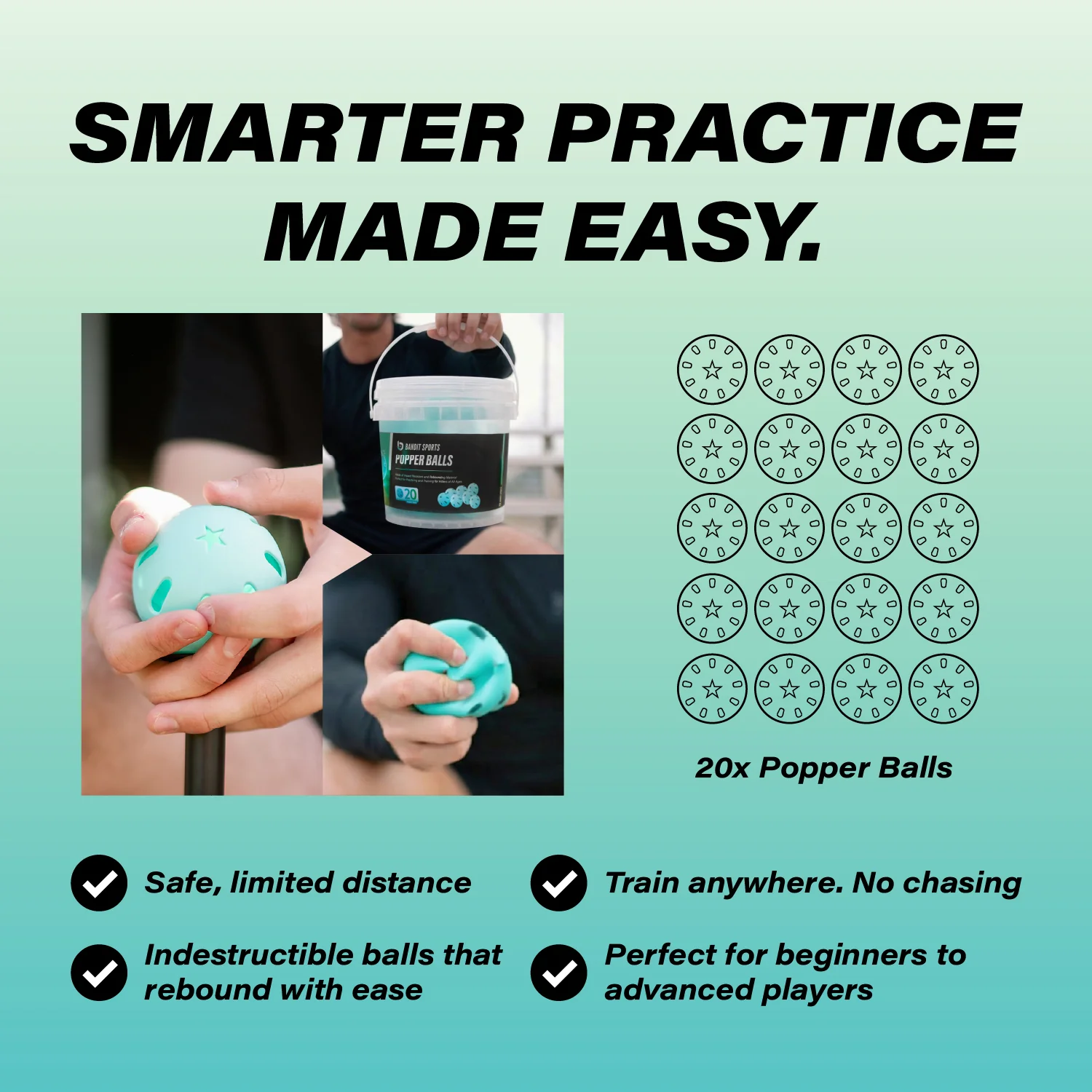 Tee Popper + 20 Ball Bundle - Image 12