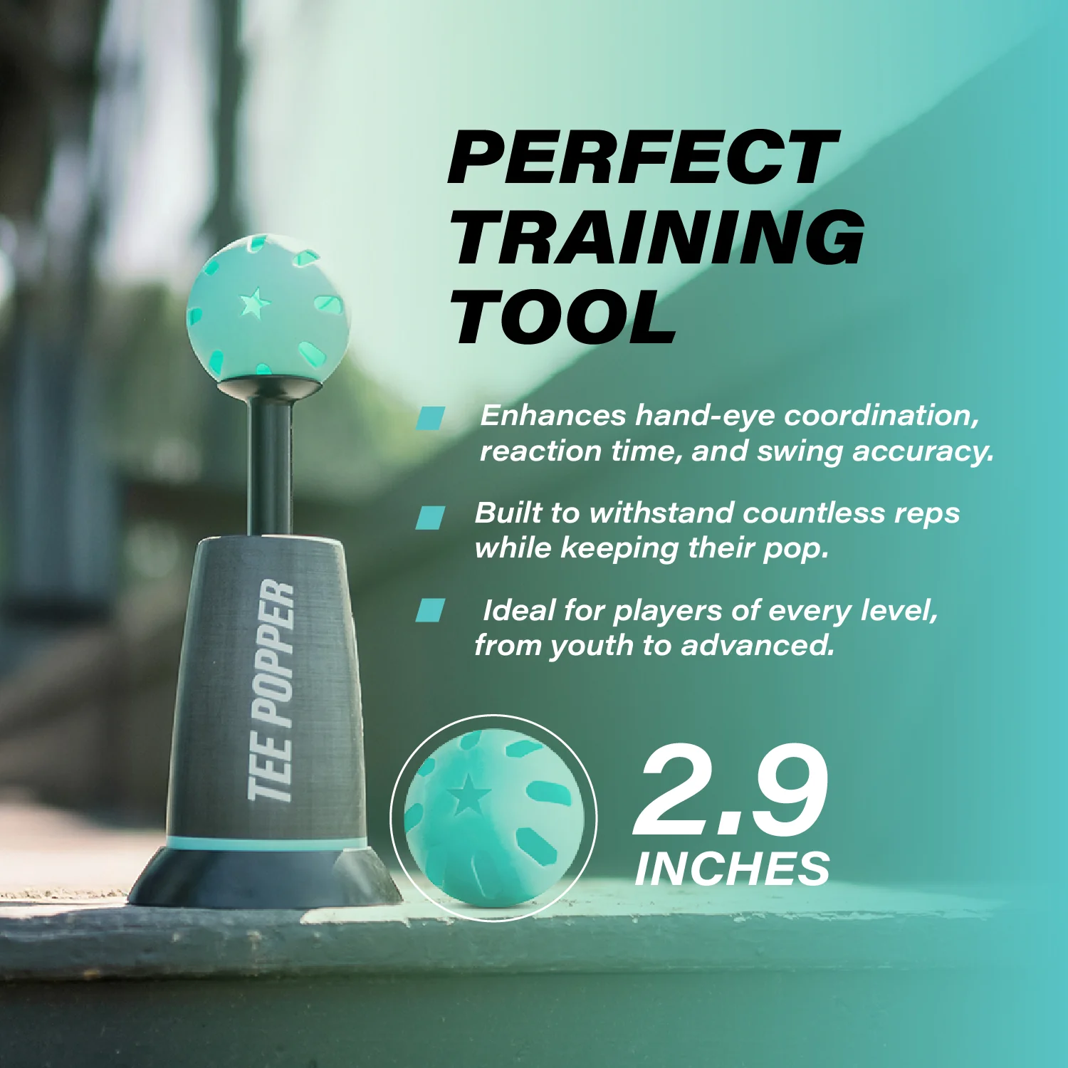 Tee Popper + 20 Ball Bundle - Image 8